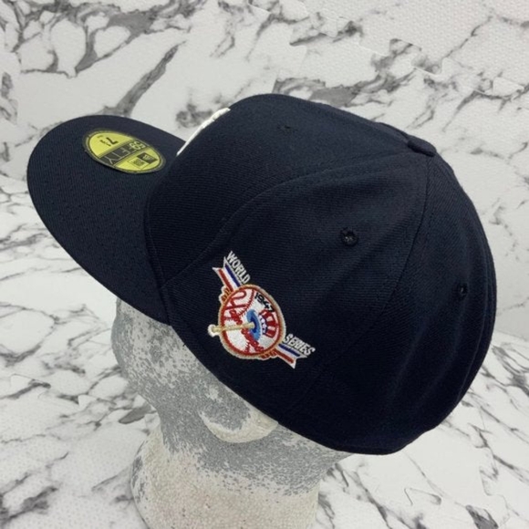 Men's New Era Cap Navy 1947 World Series NY Yankees 59FIFTY Limited Edition NWT - Picture 2 of 5